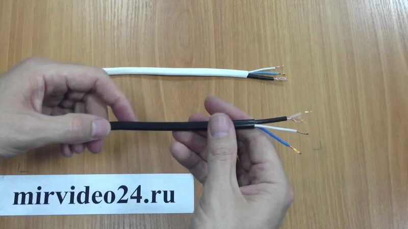 КВК-2П 2х0.5, КВК-2В 2х0.5 кабель для видеонаблюдения комбинированный ...