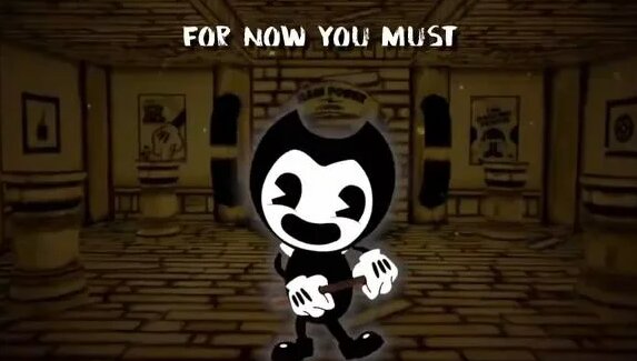 текст бенди и чернильная машина на английском