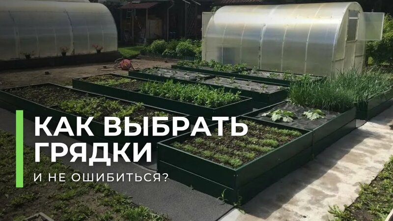Как выбрать грядки и не ошибиться? Все о том, как правильно выбрать ...