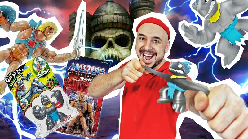 Папа роб потерял силу! новый воин гуджитсу верапс и хи-мен от matel ...