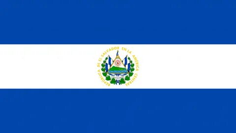 El Salvador Flag Vector - Free Download - Flags Web