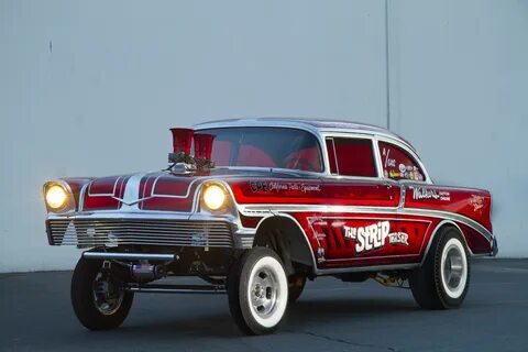 56 Chevy Gasser Hot rods cars, Drag racing, Custom rods