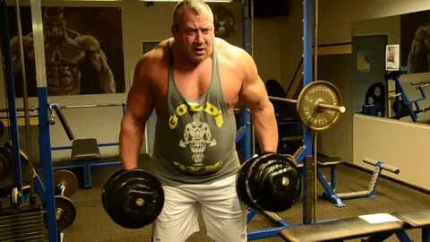Hammercurls mit 80 kg bzw. 176 lbs - Strongman Martin Hoi - 