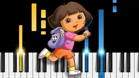Dora the Explorer Theme Song - Piano Tutorial & Sheets Chord