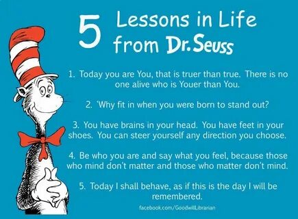 Dr Suess Love it Life lessons, Inspirational quotes, Life qu