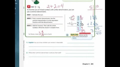 Go Math Homework Grade 5 All Answers / 5th Go Math! Unit 1, 
