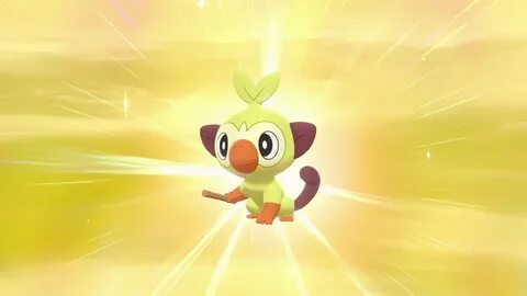 Shiny Grookey in only 120 eggs. Pokemon Sword & Shield - You