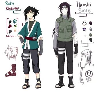 Naruto Oc Sheet - Floss Papers