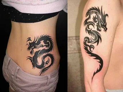 9 Cele mai uimitoare modele de tatuaje de dragon tribal