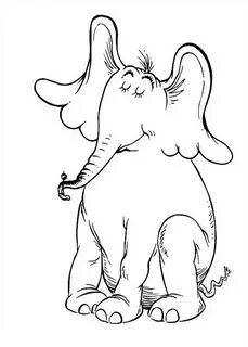 Horton Hears A Who Is Proud Of Top Of Clover Coloring Pages 