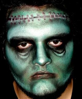 ILoveDawsonsCreek: Frankenstein Face Painting