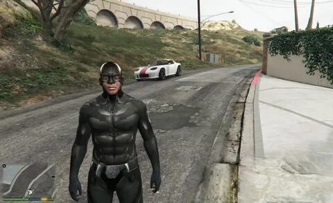 GTA5 PC 版)"バ ッ ト マ ン"&"ト ゥ-フ ェ イ ス"の キ ャ ラ ス キ ン MOD 配 布 中(動