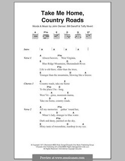 Take Me Home, Country Roads by B. Danoff, J. Denver, T. Nive