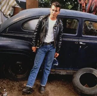 Johnny Depp in Cry Baby Johnny depp cry baby, Greaser style,