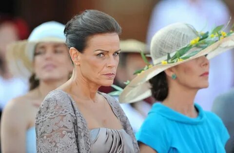 Princess Caroline of Hanover and Princess Stephanie of Monac