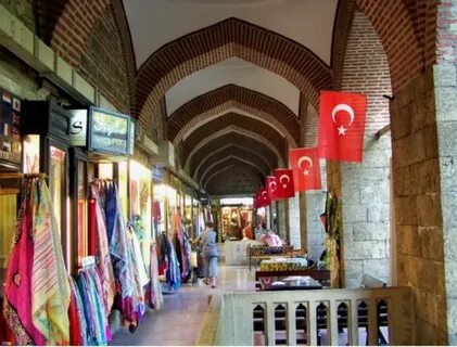 سوق الحرير في بورصة Adwhit - Turkey