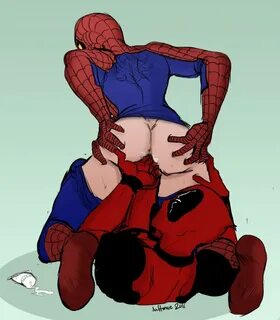 tolly on Twitter: "Wade loves Peter's ass! #yaoi #nsfw #dead