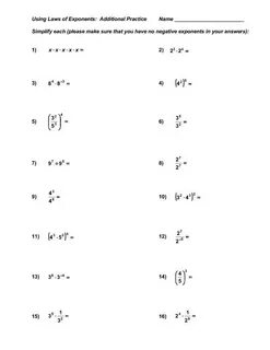 √ 20 Multiplying and Dividing Monomials Worksheet Simple Tem