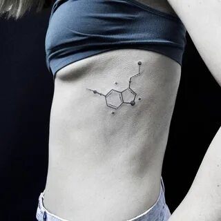wtfdotworktattoo Serotonin tattoo, Molecule tattoo, Tattoo d