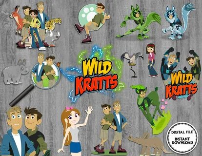 Wild Kratts PNG Wild Kratts Printouts INSTANT DOWNLOAD Wild 