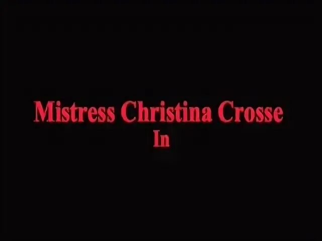Mistress Christina Crosse Store5798 - wimp Cant Wrestle Lose