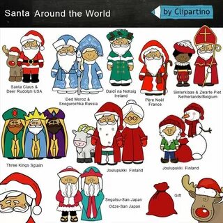 Jigsaw Puzzle Santa Claus Around the World 100 pieces Jigidi