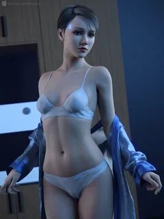 kara missally 3d detroit: become human 1girls android bra br