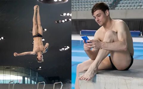 Beauty and Body of Male : Tom Daley take his most extreme se