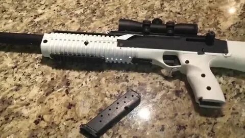 Custom 'Stormtrooper' Hi-Point 995TS 9mm Carbine - YouTube