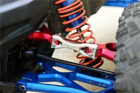 TRAXXAS X-MAXX Spring Steel + Aluminum Supporting Mount With