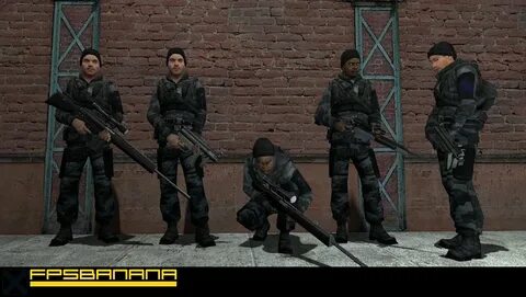 Rebel Urban Camo Half-Life 2 Mods