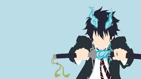 Pin by Xubs on Backgrounds Blue anime, Blue exorcist rin, Bl