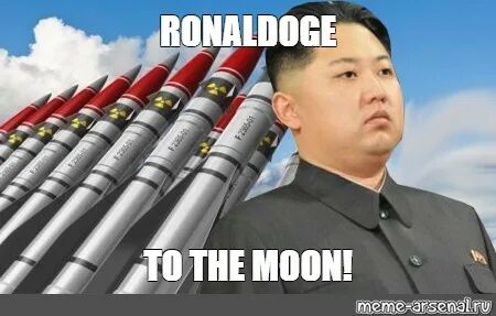 Meme: "RONALDOGE TO THE MOON!" - All Templates - Meme-arsena