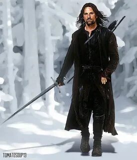 Aragorn - Lord of the Rings - Viggo Mortensen by tomatosoup1