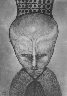 Lam' by Aleister Crowley, 1918. Alien entity or self-portrai