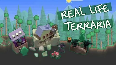 real life terraria! - YouTube