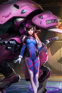 640x960 Dva Overwatch Fanart iPhone 4, iPhone 4S HD 4k Wallp