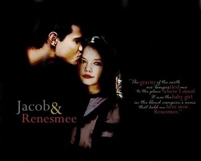 Jacob Black And Renesmee Cullen Kissing - Фото база