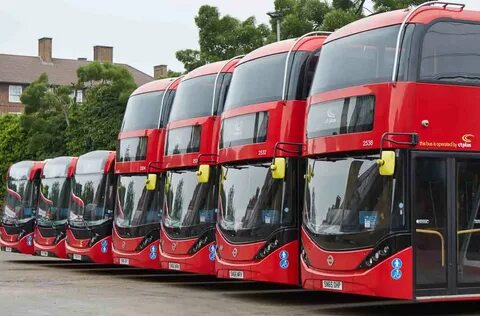 HCT Group Operations - CT Plus delivers 17 London red bus ro