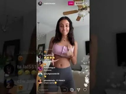 Malu Trevejo Lookin fire *nip slip* - YouTube