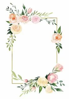 Pink Botanical Wreath - Bridal Shower Invitation Template Gr