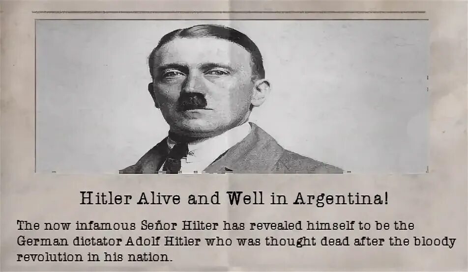 Hearts of Iron IV: Гитлер в Аргентине! (Сеньор Гитлер / Seño