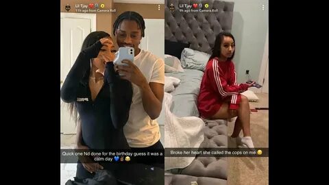 Lil TJay Flies out 'Thot Rapper' Rubi Rose. Pipes her out. She Catches feelings 