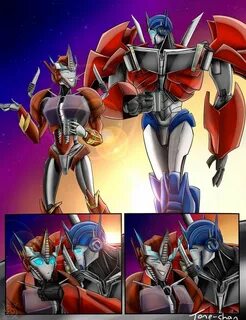 Causeway and Optimus Comic By: Tone-Chan by Lady-ElitaOne-Ar