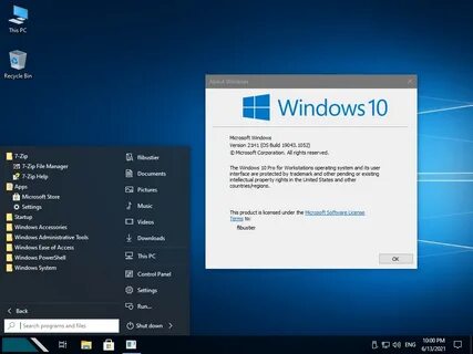 Windows 10 21H1 19043.1055 Compact & FULL x64 by Flibustier 