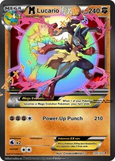 Pokemon Karten Lucario Ex : Pokémon M Lucario EX 24 24 - Foc