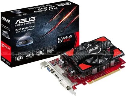 ASUS R7 250X 1GB DDR5 price in Egypt