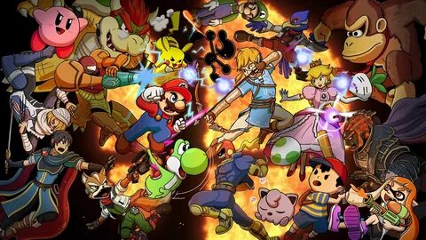 Super Smash Bros. Ultimate 4k Ultra HD Wallpaper Background 