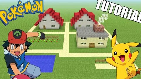 Minecraft Tutorial: How To Make "PALLET TOWN" "Pokemon" (Pok