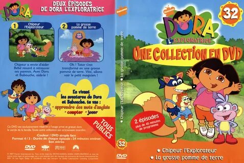 Jaquette DVD de Dora l'exploratrice vol 32 - Cinéma Passion